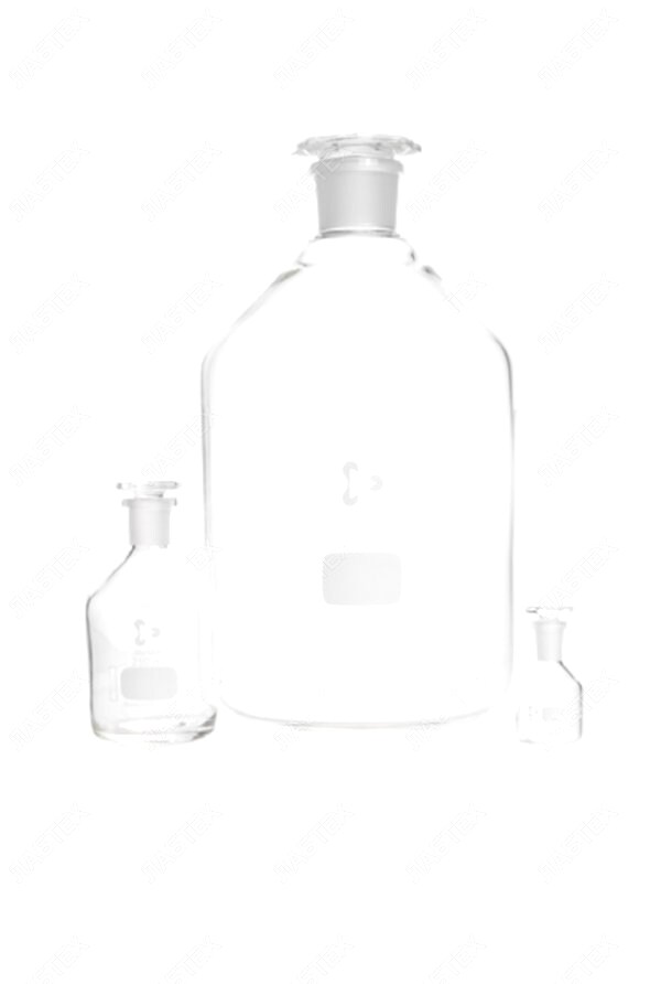 Склянка для реактивов (Schott Duran) 10 мл светлая узкое горло — купить